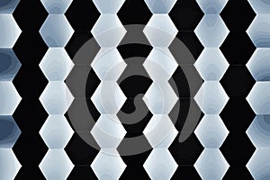 Geometric abstract background with simple hexagonal elements.