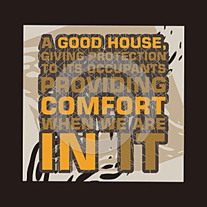 GREAT QUOTES ABOUT A HOUSE