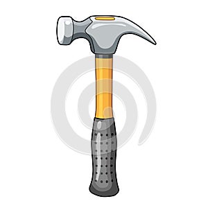 Hammer tool isolated