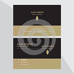 Business card creative using colour and new concaft.