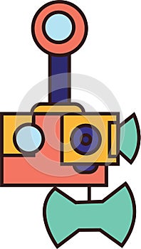 Vector gimble illustration design.