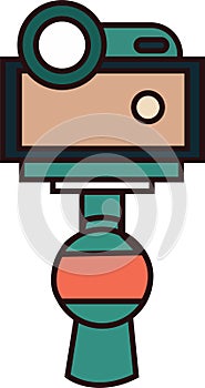 Vector gimble illustration design.