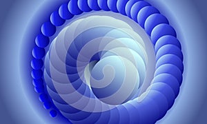 abstract circle background with blue blend bubbles.