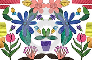 Nature Seamless Pattern Design