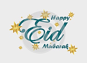 Happy eid mubarak, Modern Eid Card Artistic design,