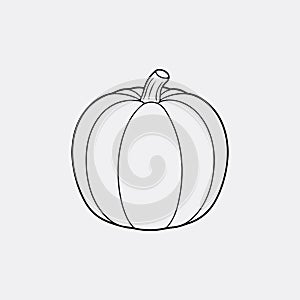 Modern Pumpkin Line Art Bundle