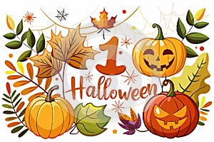 Halloween themed design photo