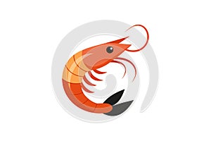 Shrimp vector art illustration eps
