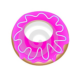 Doughnut Vector illustration Clipart