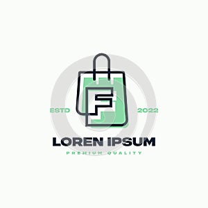 Alphabet F Shop Logo