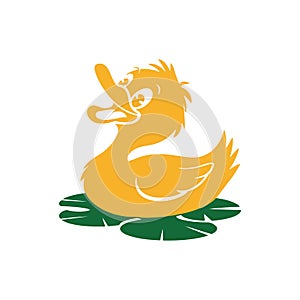 Duck Icon Silhouette Vector Collection