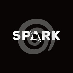 spark logo design vector template