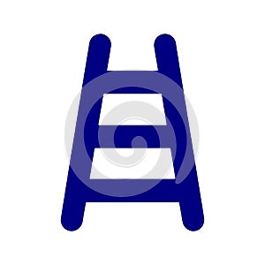 Grunge Ladder Silhouette Design