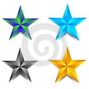 star collection icon vector design illustration.