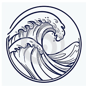 Minimal Wave Brandmark