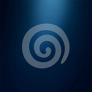 Abstract blue gradient background with subtle spotlight effect