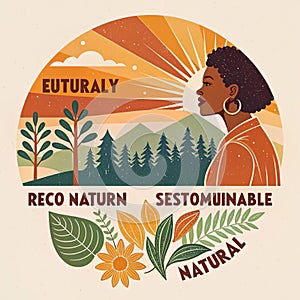 People enjoying outdoor lifestyle with nature