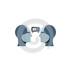 Communication and Dialogue Vector Icon
