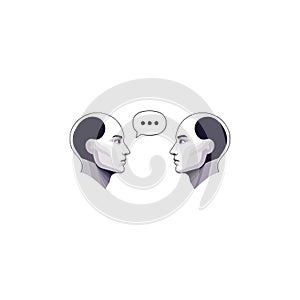 AI Communication and Dialogue Concept