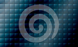 Abstract blue and black gradient square pattern background. futuristic background.