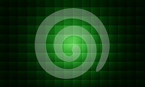 Abstract green and black gradient square pattern background. artistic decorative.