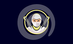 Ninja Mascot Logo â Modern Esport, Stealth Warrior, and Samurai Character Emblem