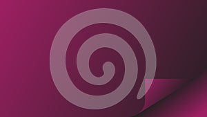 Contemporary pink gradient wallpaper with clean layout and soft page fold