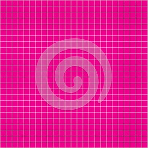 Pink color grid pattern repeat design