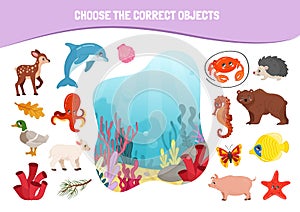 Kids educational game photo