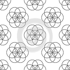 geometric circural ornament