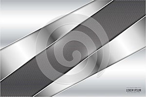 Metal technology background.Layout for banner, business, presentations, flyers, posters. photo