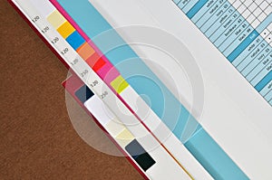 Print paper sample book