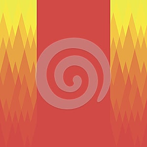 Pattern of geometric shapes.