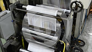 Print press hit set roll paper