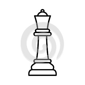queen icon, chess piece queen