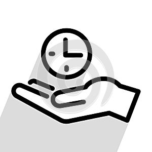 save time concept, clock