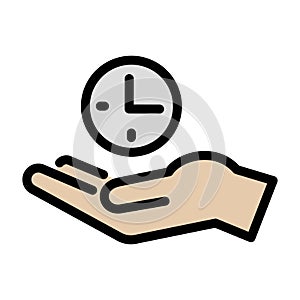 save time concept, clock