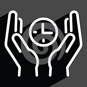 save time concept, clock