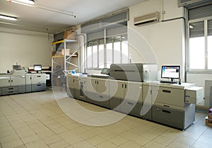 Print Shop - Digital press printing machine