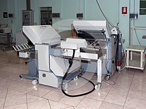 Print shop - Finishing line photo