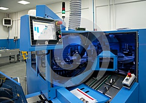 Print shop (press printing) - Finishing line