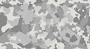 Print texture military camouflage repeats seamless army gray monochrome hunting