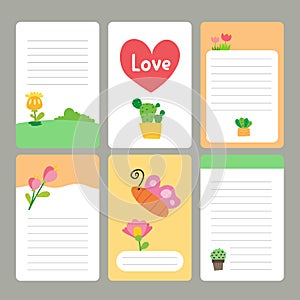 Printable collection vector design