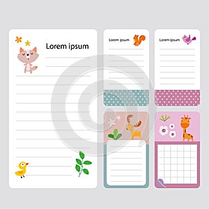 Printable collection vector design