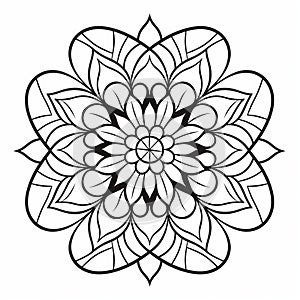 Printable Mandala Coloring Pages: Refined Simplicity And Bold Gracefulness