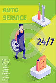 Printable or Media Poster of Fulltime Auto Service