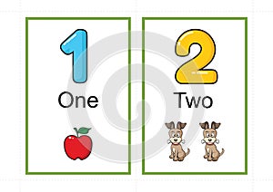 Printable number flashcards for teaching number  flashcards number  flash card for teaching number easy to print on a4 with dotted