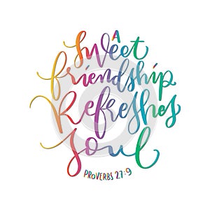 Printable Scripture Lettering On White Background