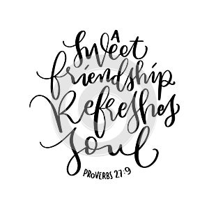 Printable Scripture Lettering On White Background