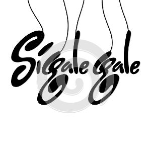 Printable word of Sigale Gale